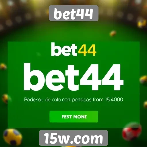 Promoções e bônus disponíveis no site bet44
